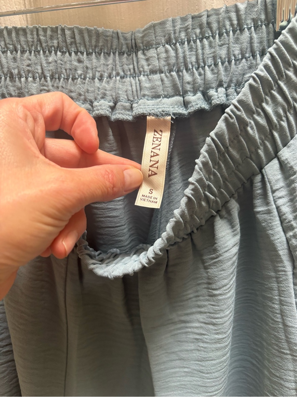 Zenana Outfitters Wide-Leg Jumpsuit in Dusty Teal Blue - Picture 7 of 7
